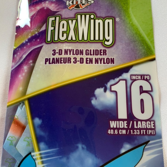 NIP! FlexWing Disney’s Tinker Bell Kite Glider! 16 INCHES! - Picture 2 of 5
